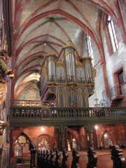 Une belle vue de l'orgue depuis le choeur. Cliché personnel