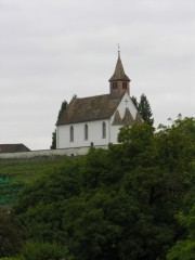 Vue de la Bergkirche de Rheinau. Cliché personnel (sept. 2008)