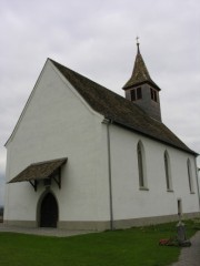 Vue de la Bergkirche de Rheinau. Cliché personnel