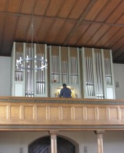 Autre vue de cet orgue Kuhn de la Bergkirche de Rheinau. Cliché personnel