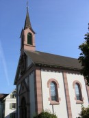 Eglise catholique de Sissach. Cliché personnel (oct. 2008)