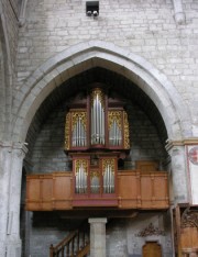 Vue sur l'orgue. Cliché personnel