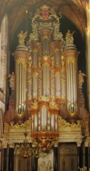 Image du Grand Orgue C. Müller de St. Bavo à Haarlem. Crédit: L'Orgue, Office du Livre, Fribourg, 1984