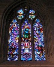 La Consécration de la cathédrale de Lausanne, en 1275 (par C. Clément, 1931). Cliché personnel