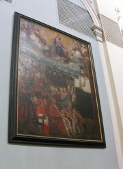 Une toile du 17�me si�cle. Clich� personnel