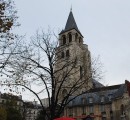 Eglise de St-Germain-des-Prés, Paris. Cliché personnel (nov. 2009)