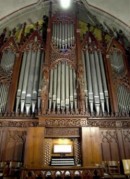 Grand orgue de la Jakobskirche de K�then sur lequel a jou� C. Rus
