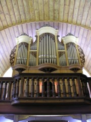 Impossible de se lasser de cette façade de l'orgue de Boudry. Cliché personnel