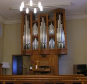 Vue de l'orgue Kuhn (1969). Cliché personnel