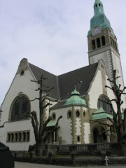 Vue de la Pauluskirche à Berne. Cliché personnel (avril 2009)