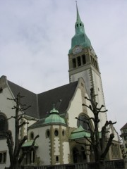 Autre vue de la Pauluskirche de Berne. Cliché personnel
