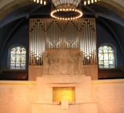 Une magnifique vue de face de la tribune de l'orgue. Cliché personnel