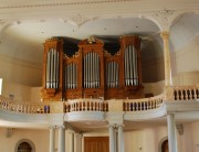 Vue panoramique de l'ancien orgue Kuhn. Cliché personnel (en 2009)