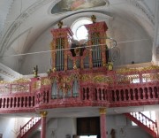 Autre vue du grand orgue en tribune. Cliché personnel