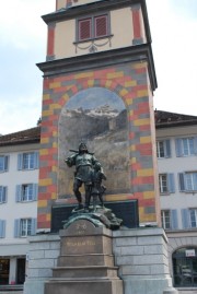 Le monument de Guillaume Tell à Altdorf. Cliché personnel