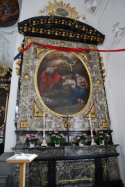 Vue de l'autel secondaire droit (St Joseph). Cliché personnel