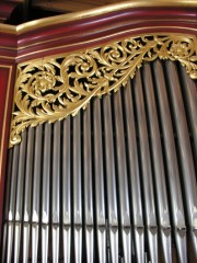 Autre vue de détails de l'orgue de Laupen. Cliché personnel