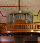 Orgue du Temple de Buttes, instrument Kuhn. Cliché personnel