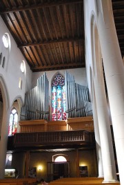 L'orgue depuis le bas-côté Nord. Cliché personnel