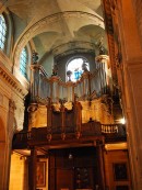 Autre vue de l'orgue de St-Nicolas-du-Chardonnet. Cliché personnel (début nov. 2009)