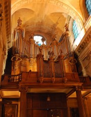 Une dernière vue du grand orgue de St-Nicolas-du-Chardonnet (nov. 2009). Cliché personnel