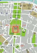 Localisation des Invalides. Crédit: //wikitravel.org/en/Image:Paris_7th_arrondissement_map_with_listings.png