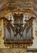Page de couverture de la plaquette de référence de 31 pages (2007). Crédit: Die Papst-Benedikt-Orgel in der Stiftskirche Unserer Lieben Frau zur Alten Kapelle Regensburg, Schnell & Steiner Verlag, 2007.