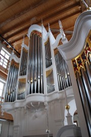 Vue de l'orgue Aubertin pour Mariager, Danemark. Cliché personnel (janvier 2010)