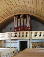 Vue de l'orgue (1843 - 1973). Cliché personnel