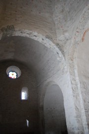 Vue des voûtes du transept Nord (avec une coupole sur trompes). Cliché personnel