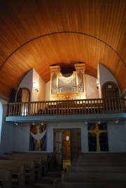 Vue de l'orgue avec éclairage artificiel. Cliché personnel