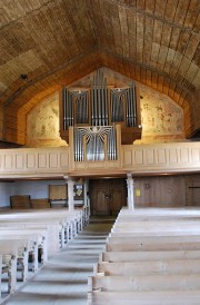 Vue de l'orgue Genève SA, 1958-68. Cliché personnel