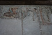Peintures murales (à gauche: naissance de Marie). Cliché personnel
