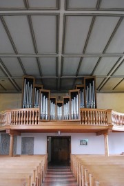 Une dernière vue de l'orgue de l'église d'Oberbipp. Cliché personnel