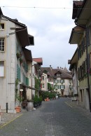 Une rue de Twann (cela rappelle l'Alsace). Cliché personnel