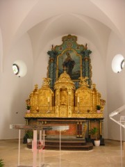 Maître-autel de St-Brais (1727). Cliché personnel