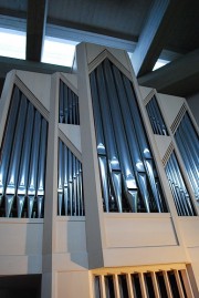 Vue de la Montre de cet orgue. Cliché personnel