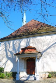 Une dernière vue de l'église réformée, Herzogenbuchsee. Cliché personnel