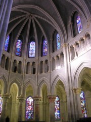 Autre vue du choeur de la cathédrale, Lausanne. Cliché personnel