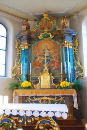 Choeur et maître-autel de 1745. Cliché personnel