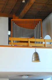 Une dernière vue de l'orgue Metzler (1962). Cliché personnel