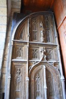 Un vantail de la porte Renaissance. Cliché personnel
