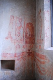 Alt Kirche: peintures murales gothiques dans le choeur. Cliché personnel