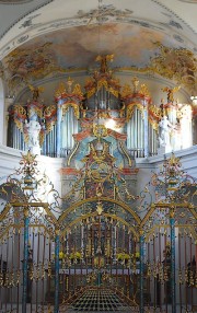 Le grand orgue du choeur (Aichgasser, 1763-Metzler). Cliché personnel