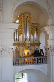 Une dernière vue de l'orgue de choeur Bossard-Kuhn, le 19 oct. 2014. Cliché personnel privé