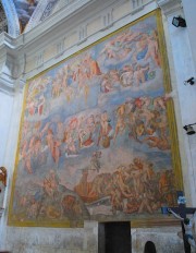 Une des fresques exceptionnelles de cette église (16ème s.). Cliché personnel