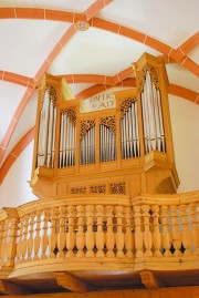 Vue de l'orgue Felsberg. Cliché personnel