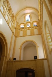 Bras Sud du transept avec emplacement prévu pour l'orgue. Cliché personnel