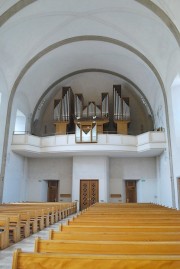 Une vue de l'orgue Füglister. Cliché personnel