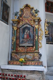 Vue de l'autel secondaire à gauche de la nef. Cliché personnel